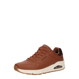SKECHERS Sneaker low 'UNO - TAILORED AIR' castaniu / ciocolatiu