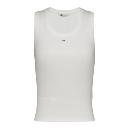 Tommy Jeans Top 'Slim Tank' ecru
