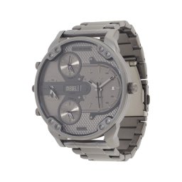 DIESEL Ceas analogic 'Mr. Daddy' gri argintiu