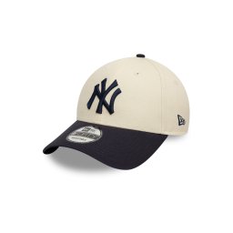 NEW ERA Șapcă '9FORTY NEYYAN' alb kitt / albastru marin / negru