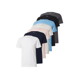 HOLLISTER Tricou bleumarin / albastru deschis / gri închis / roz pudră / negru / alb