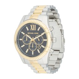 Michael Kors Ceas analogic 'LEXINGTON' auriu / negru / argintiu