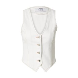 RÆRE by Lorena Rae Vestă de costum 'Liv' alb