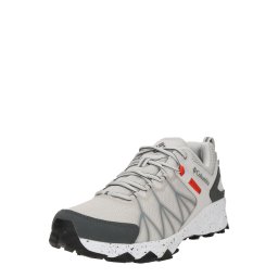 COLUMBIA Pantofi 'Peakfreak II' gri piatră / gri deschis / roșu intens