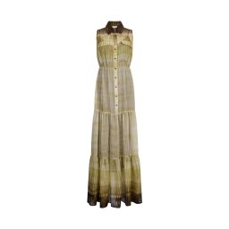 Liu Jo Rochie tip bluză gri / kaki / oliv