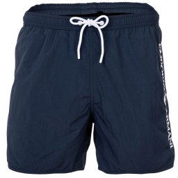Emporio Armani Șorturi de baie albastru închis / alb