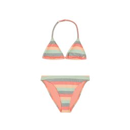 O'NEILL Costum de baie două piese bleumarin / turcoaz / portocaliu pastel / roșu intens