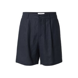 DAN FOX APPAREL Pantaloni cutați 'Alan' bleumarin