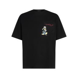 Karl Lagerfeld Tricou 'Disney x Karl Lagerfeld' galben / roșu / negru / alb