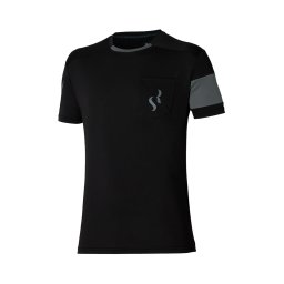 MIZUNO Tricou funcțional gri bazalt / negru