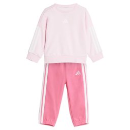 ADIDAS SPORTSWEAR Costum de trening 'Essentials' roz / roz pitaya / alb