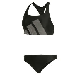 ADIDAS PERFORMANCE Costum de baie sport 'Big Bars' negru / alb