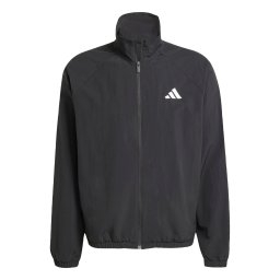 ADIDAS SPORTSWEAR Geacă sport 'Essential' negru / alb