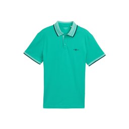 TOM TAILOR Tricou verde / negru