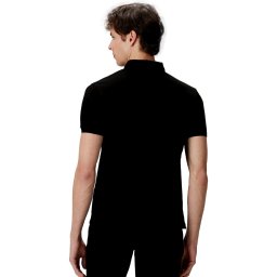 Emporio Armani Tricou negru / alb