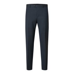 SELECTED Pantaloni cu dungă 'SLH-Theo' albastru marin