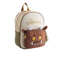 Next Rucsac 'Gruffalo' alb kitt / maro / galben închis / oliv