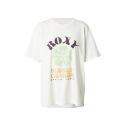 ROXY Tricou maro închis / verde mentă / portocaliu / alb