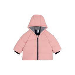 PETIT BATEAU Geacă de primăvară-toamnă 'DOUDOUNE' roz / negru