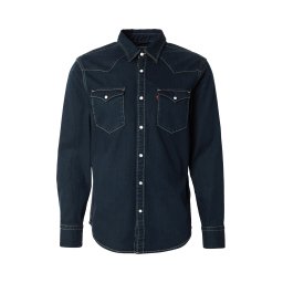 LEVI'S ® Tricou 'Barstow Western Standard Fit Shirt' negru