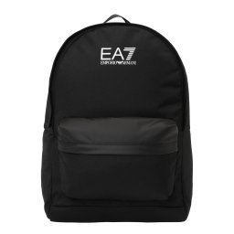 EA7 Emporio Armani Rucsac negru / alb