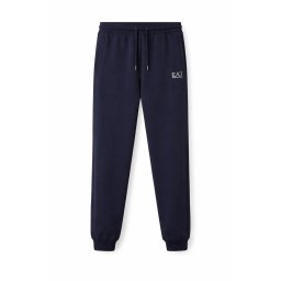 EA7 Emporio Armani Pantaloni albastru marin / alb