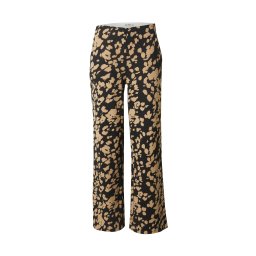 ICHI Pantaloni 'IHKATE' maro deschis / negru