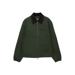 Pull&Bear Geacă de primăvară-toamnă maro închis / verde închis