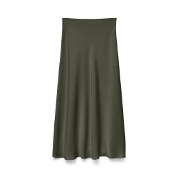 VERO MODA Fustă verde închis