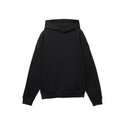 Pull&Bear Bluză de molton negru