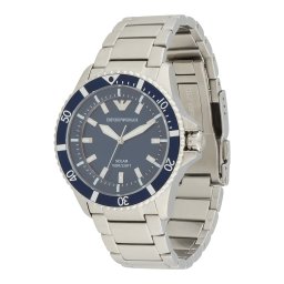Emporio Armani Ceas analogic bleumarin / argintiu