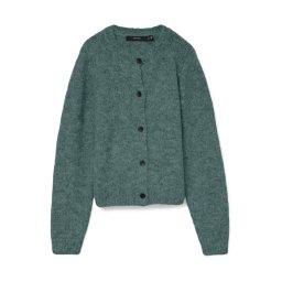 VERO MODA Geacă tricotată 'VMNovah' verde închis