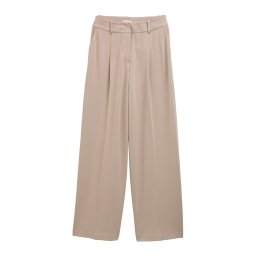 TOM TAILOR Pantaloni cutați 'Lea' gri taupe