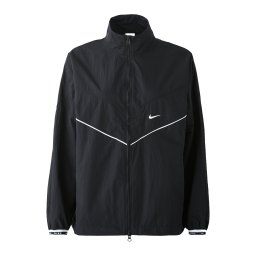 Nike Sportswear Geacă de primăvară-toamnă negru / alb