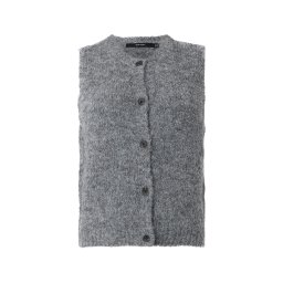 VERO MODA Vestă 'VMNovah' gri amestecat