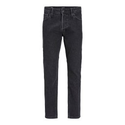 Jack & Jones Plus Jeans 'JJICHRIS JJORIGINAL' negru denim