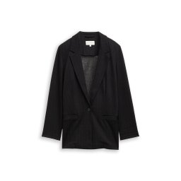 TOM TAILOR Sacou negru / alb
