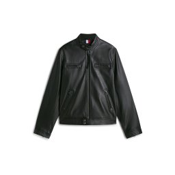 TOMMY HILFIGER Geacă de primăvară-toamnă negru