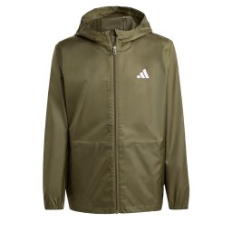 ADIDAS SPORTSWEAR Geacă sport 'Rain Jacket' verde măr / alb