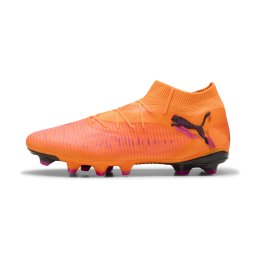 PUMA Ghete de fotbal 'Future 8 Pro' portocaliu / fucsia / roși aprins