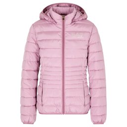 EA7 Emporio Armani Geacă de primăvară-toamnă roz eozină