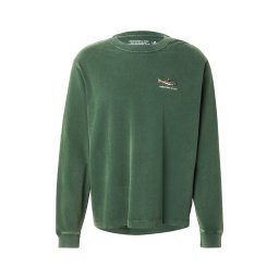 Abercrombie & Fitch Tricou alb kitt / oliv / portocaliu / roz deschis