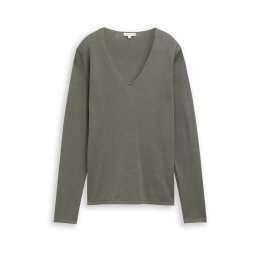 TOM TAILOR Pulover verde închis