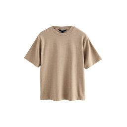 Next Tricou 'Premium' bej închis