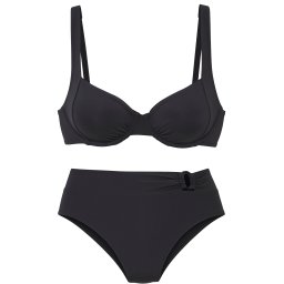 LASCANA Costum de baie două piese negru