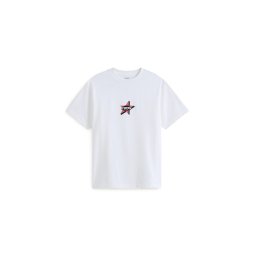 VANS Tricou 'Starmarked' roșu / negru / alb