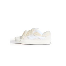 VANS Sneaker low 'Knu Skool' alb / alb lână