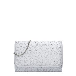 mascara Clutch argintiu