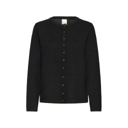 ICHI Geacă tricotată 'IHLULS' negru