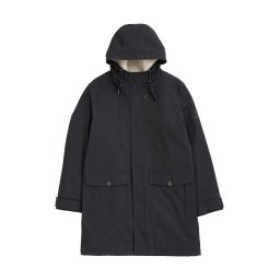 Seasalt Cornwall Palton de primăvară-toamnă 'Tidesman' negru